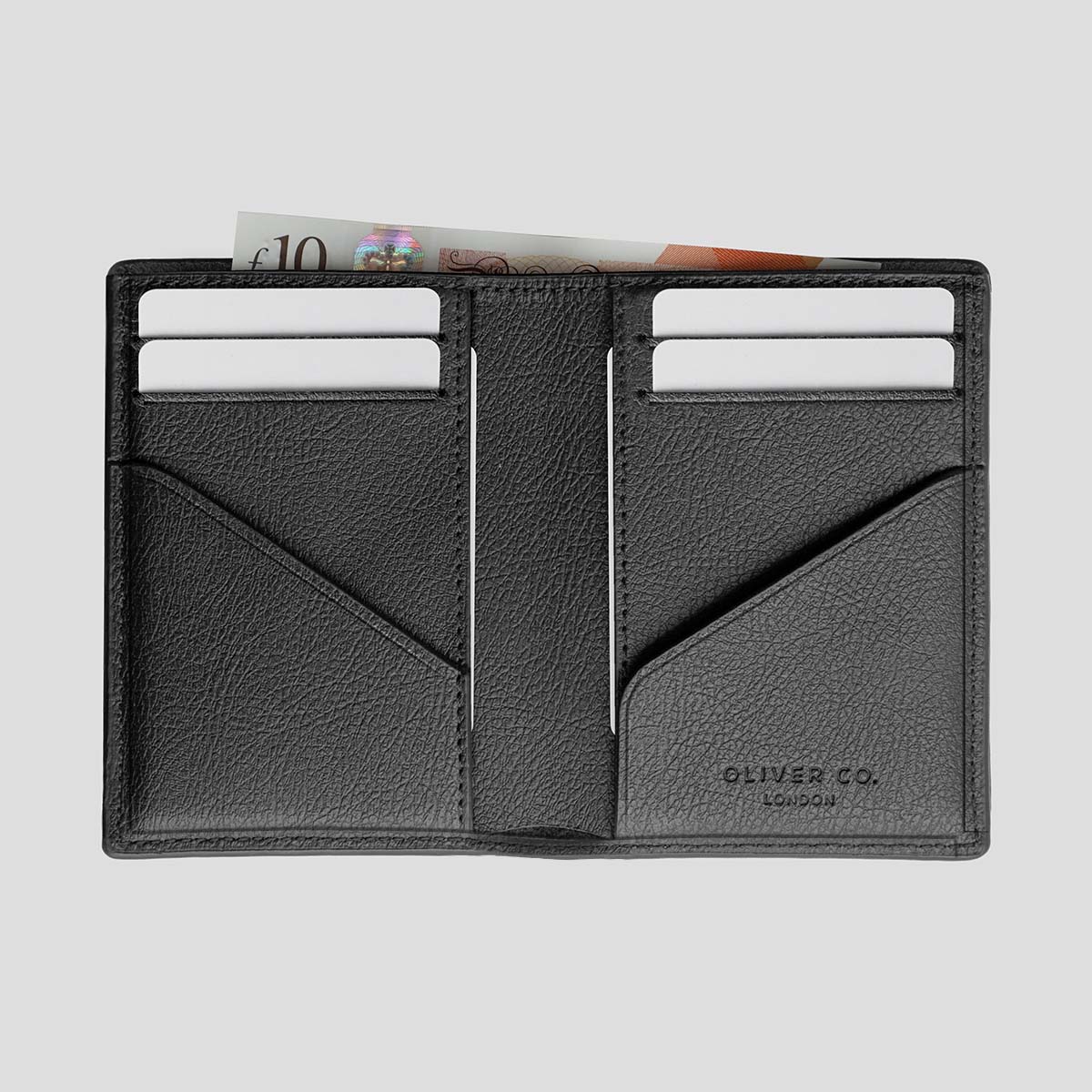 Oxford At-Hand Note Card Case, 3 x 5, 25 Card Capacity, Black