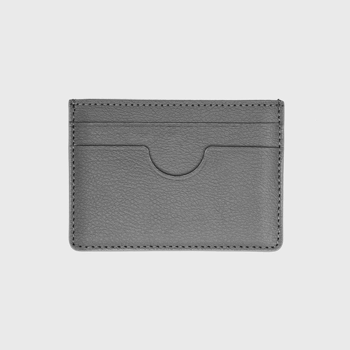 Grain Leather Credit Card Holder - Lime Green • Viola Milano